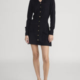 FRAME - The Knit Polo Dress