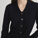 FRAME - The Knit Polo Dress