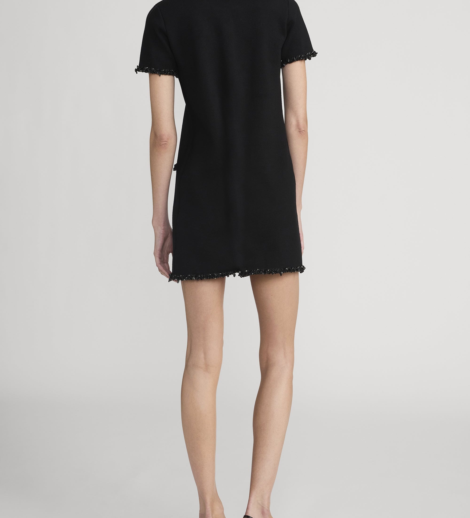 FRAME - The Beaded Trim Dress