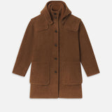 FRAME - The Oversized Lofty Jacket -- Camel