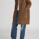 FRAME - The Oversized Lofty Jacket -- Camel