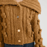 FRAME - The Bauble Cardigan -- Camel
