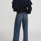 FRAME - The Cape Sweater -- Navy