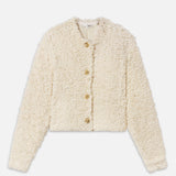 FRAME - The Shag Cardi -- Cream