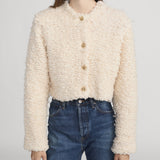 FRAME - The Shag Cardi -- Cream
