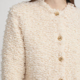 FRAME - The Shag Cardi -- Cream