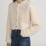 FRAME - The Shag Cardi -- Cream