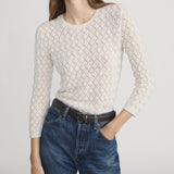FRAME - The Pearl Sweater -- Cream