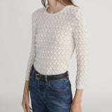 FRAME - The Pearl Sweater -- Cream