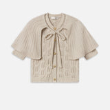 FRAME - The Cape Cardi -- Fawn