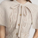 FRAME - The Cape Cardi -- Fawn