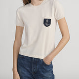 FRAME - Ritz Crest Cashmere Tee