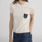 FRAME - Ritz Crest Cashmere Tee