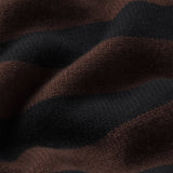 FRAME - Ritz Striped Cashmere Turtleneck Sweater -- Black Multi