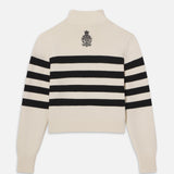 FRAME - Ritz Striped Cashmere Turtleneck Sweater
