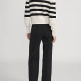 FRAME - Ritz Striped Cashmere Turtleneck Sweater