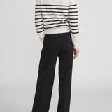 FRAME - Ritz Sequined Striped Sweater
