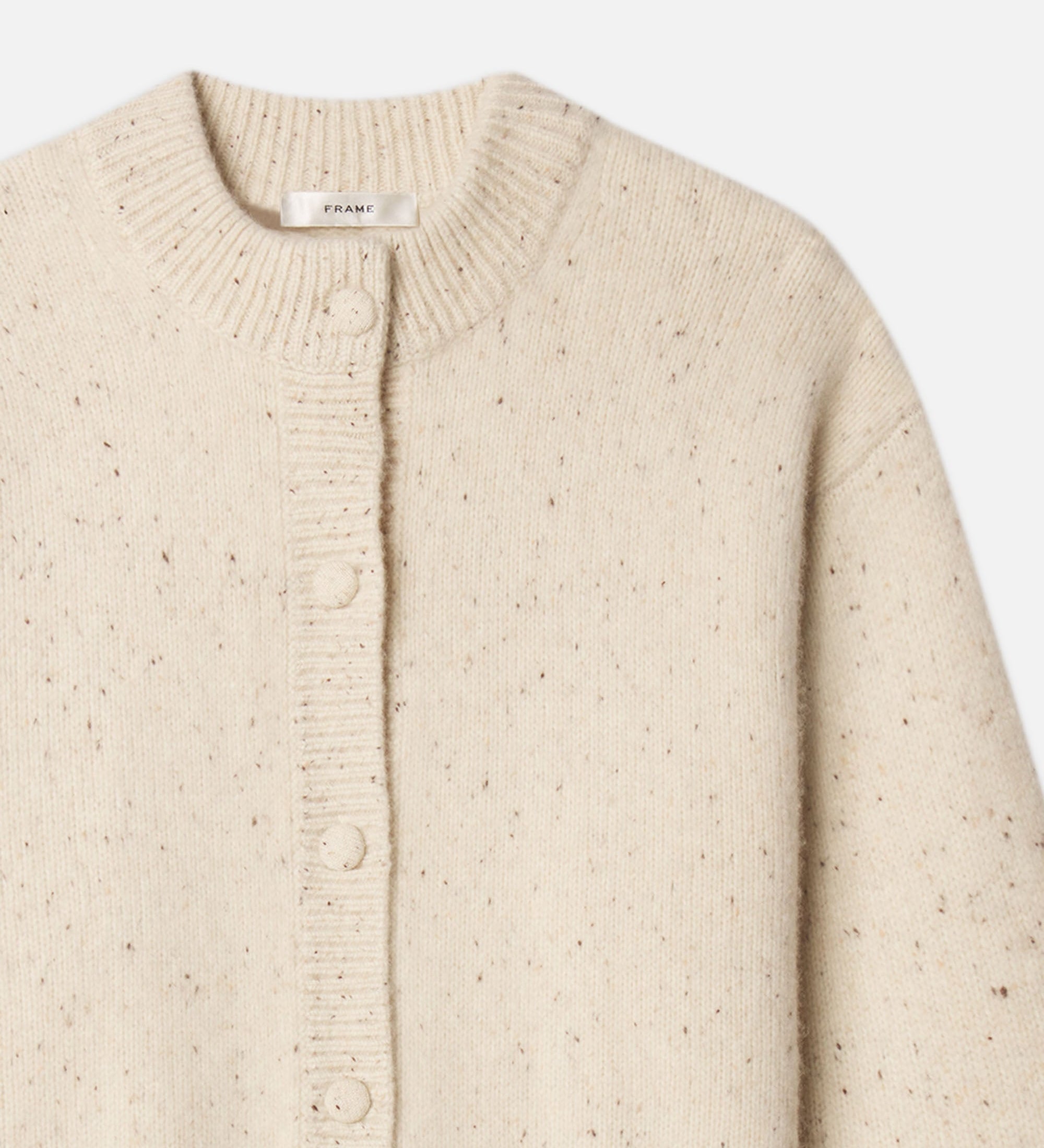 FRAME - The Cashmere Fleck Cardi