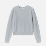 FRAME - Chain Pointelle Sweater -- Sky Blue