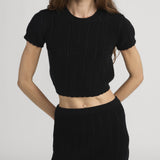 FRAME - The Getaway Top -- Black