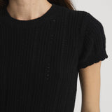 FRAME - The Getaway Top -- Black