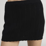 FRAME - The Getaway Skirt -- Black