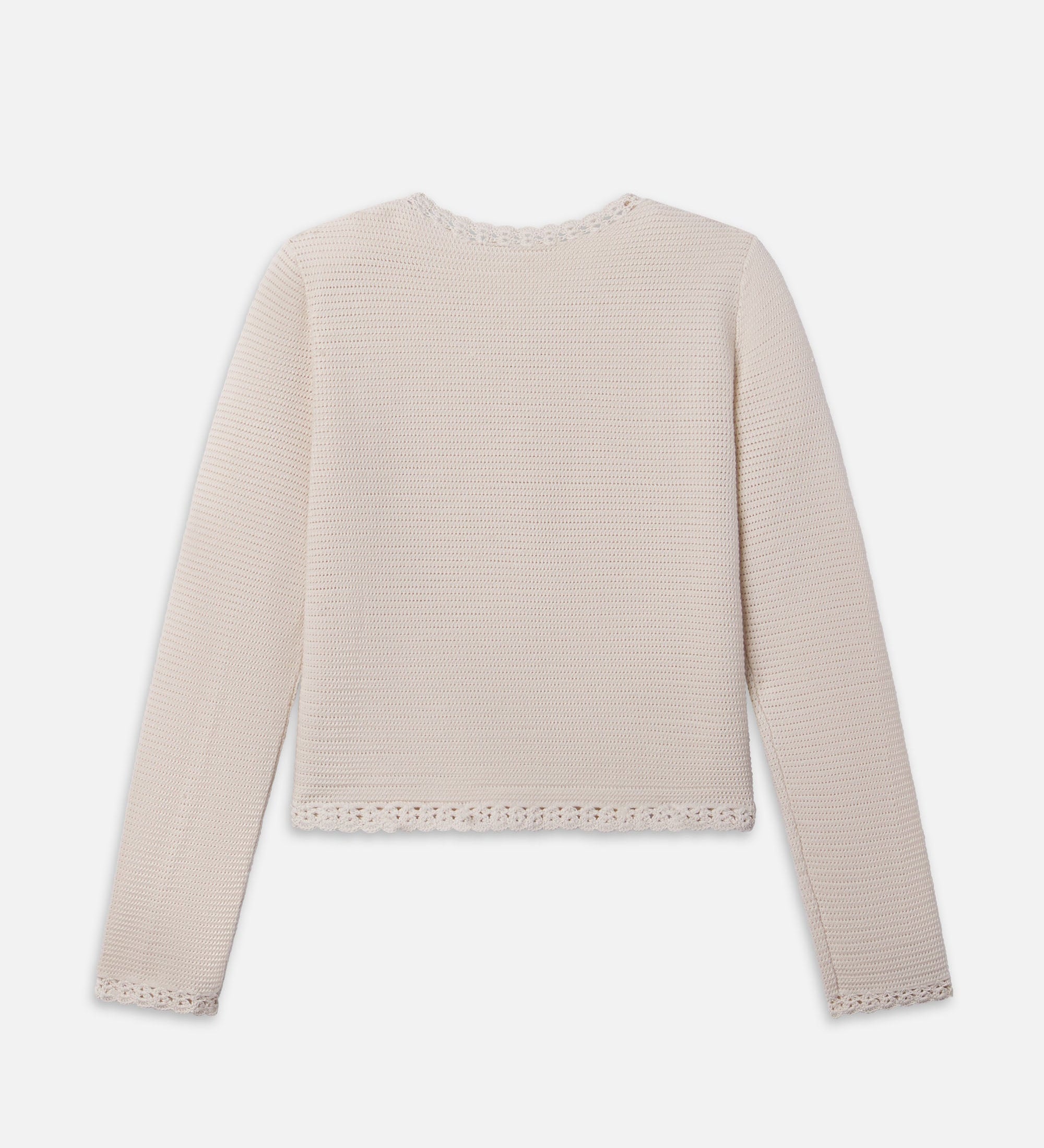 FRAME - The Crochet Trim Jacket