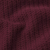 FRAME - The Chain Pointelle Sweater -- Cabernet