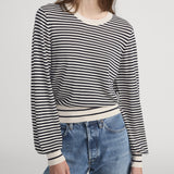FRAME - The Striped Knit Sweater