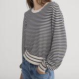 FRAME - The Striped Knit Sweater