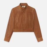 FRAME - The Leather Trucker Jacket
