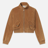 FRAME - The Suede Harrington Jacket