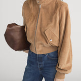 FRAME - The Suede Harrington Jacket
