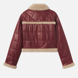 FRAME - The Shearling Bomber -- Pinot