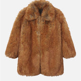 FRAME - The Amelia Coat -- Dark Amber