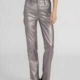 FRAME - Le Sleek Straight Leather -- Broken Mirror