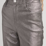 FRAME - Le Sleek Straight Leather -- Broken Mirror