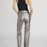 FRAME - Le Sleek Straight Leather -- Broken Mirror