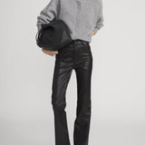 FRAME - The Cashmere Fleck Cardi -- Silver