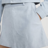 FRAME - The Suede Mini Skirt