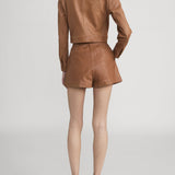 FRAME - The Leather Trucker Jacket