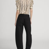 FRAME - The Snake Gillian Top -- Camel Multi