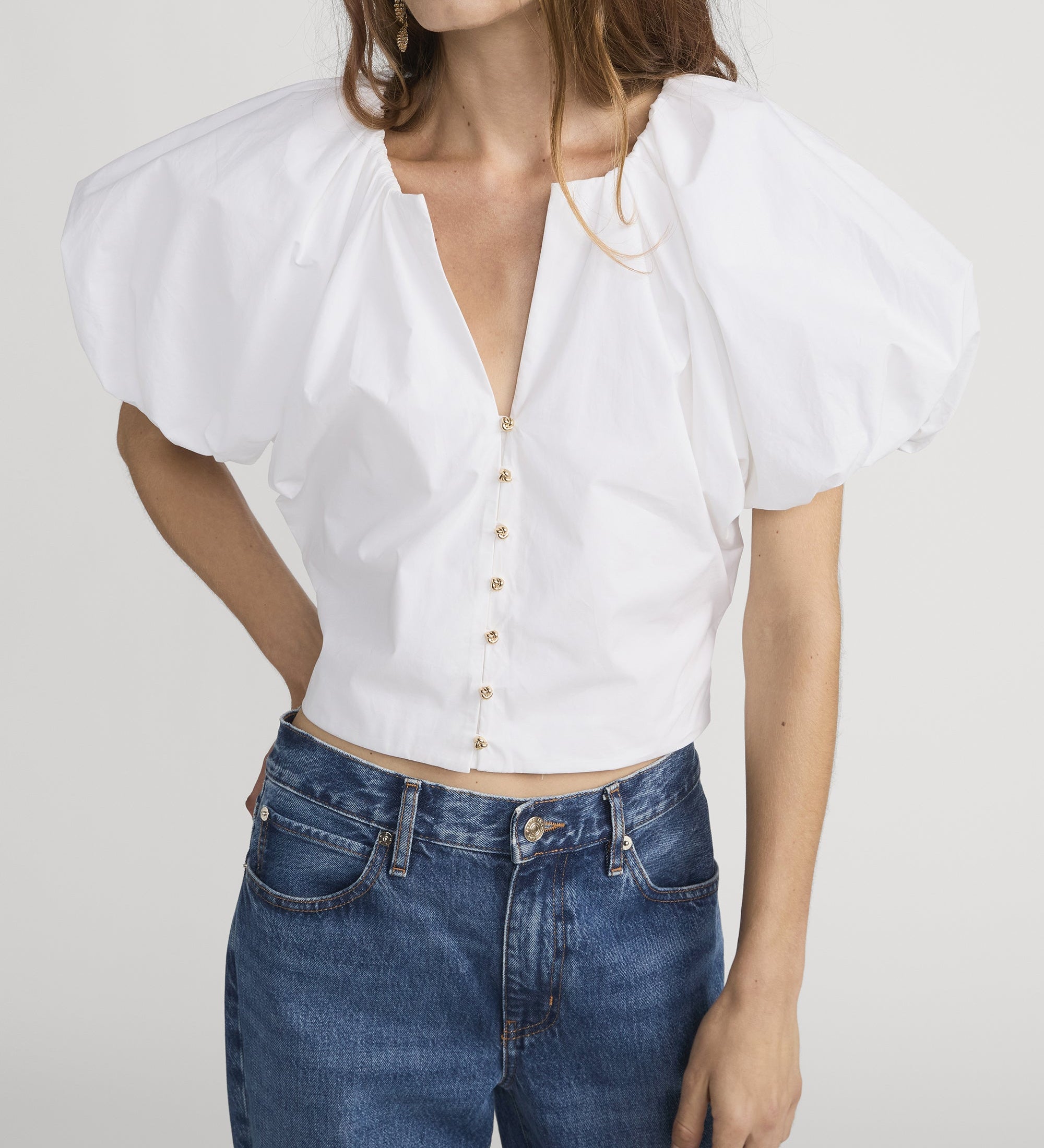 FRAME - The Dramatic Sleeve Blouse