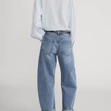 FRAME - The Silk Staple Blouse -- Sky Blue