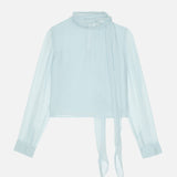 FRAME - The Wisp Tie Blouse