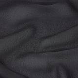 FRAME - Velvet Trim Modern Mini Dress -- Black