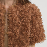 FRAME - The Plush Bolero -- Camel