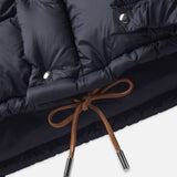 FRAME - The Nylon Puffer -- Navy