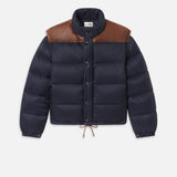 FRAME - The Nylon Puffer -- Navy