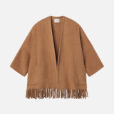 FRAME - The Fringe Coat -- Camel